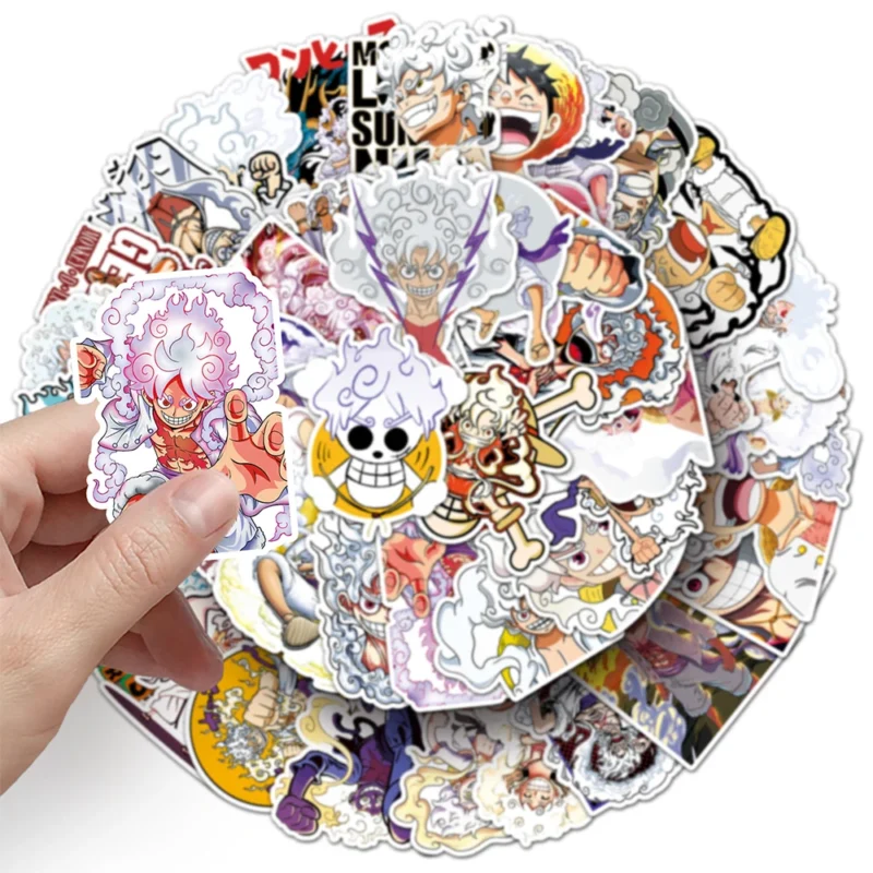 Luffy Gear 5 Stickers 10/30/50pcs - Image 4