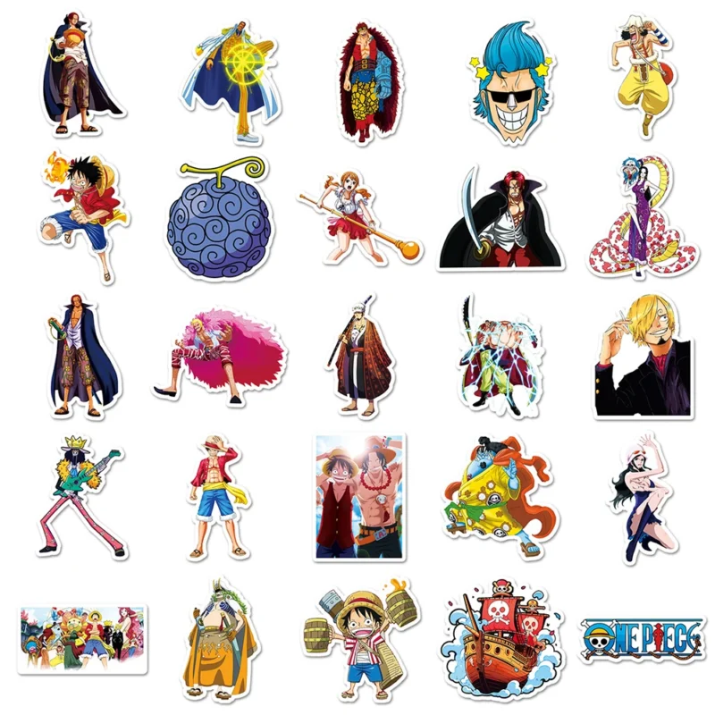 One Piece Sticker 10/30/50pcs  - Image 6