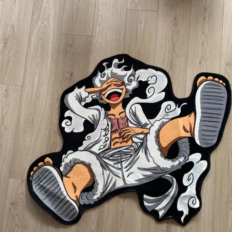 Luffy Gear 5 Shaped Rug