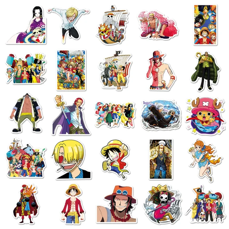 One Piece Sticker 10/30/50pcs  - Image 5