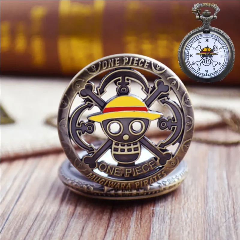 One Piece Retro Flip Pocket Watch - Image 7