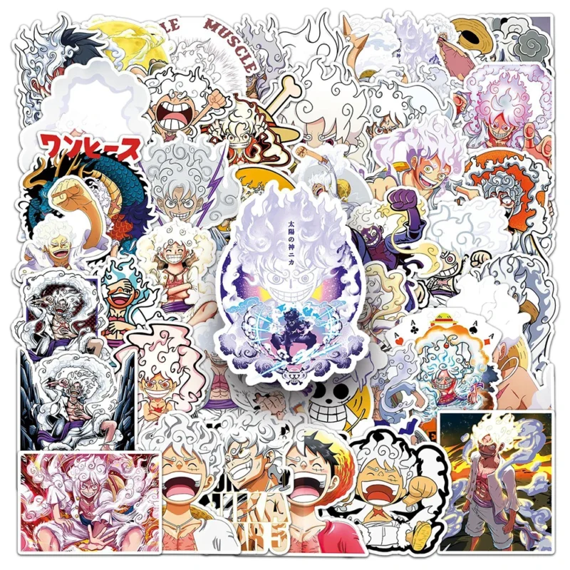 Luffy Gear 5 Stickers 10/30/50pcs