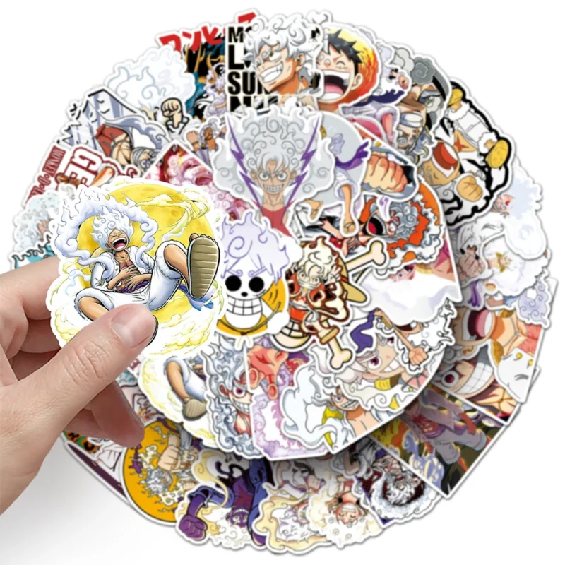 Luffy Gear 5 Stickers 10/30/50pcs - Image 3