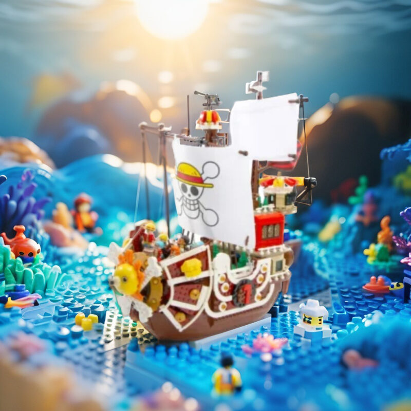 Thousand Sunny Building Blocks Toy
