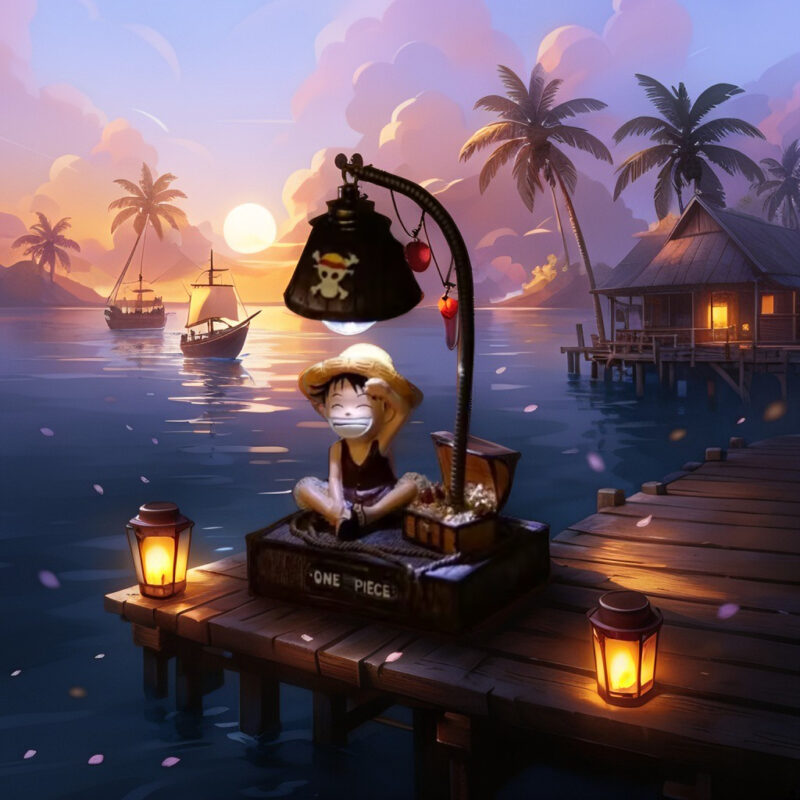 Luffy&Chopper Night Light Decoration 